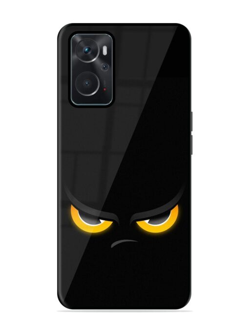 Scary Yellow Eye Glossy Metal TPU Phone Cover for Oppo K10 (4G) Zapvi