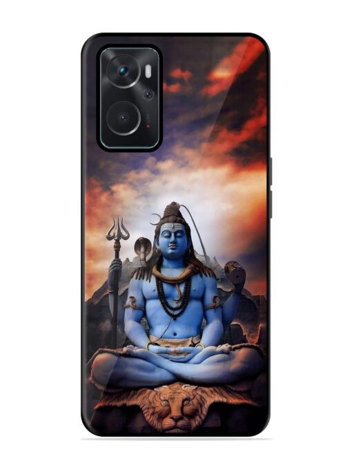 Jai Jai Shiv Glossy Metal Phone Cover for Oppo K10 (4G) Zapvi