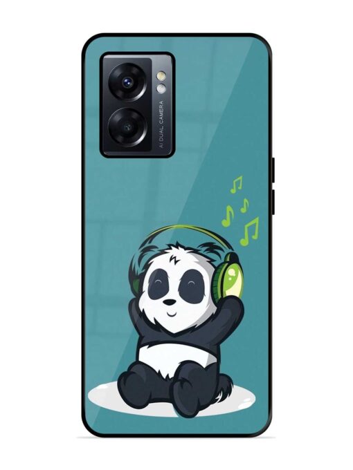 Music Panda Glossy Metal Phone Cover for Oppo K10 (5G) Zapvi