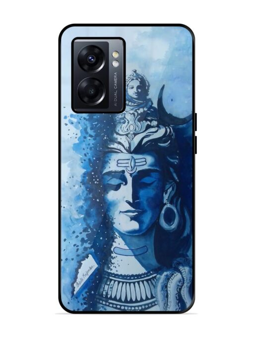 Shiv Art Glossy Metal Phone Cover for Oppo K10 (5G) Zapvi