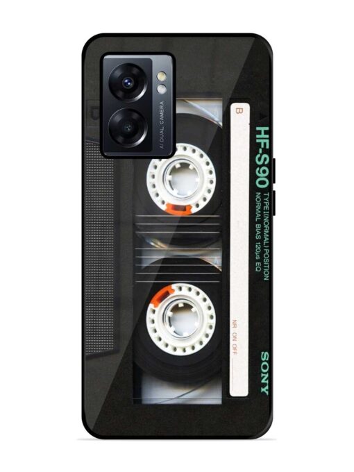 Sony Hf-S90 Cassette Glossy Metal Phone Cover for Oppo K10 (5G) Zapvi