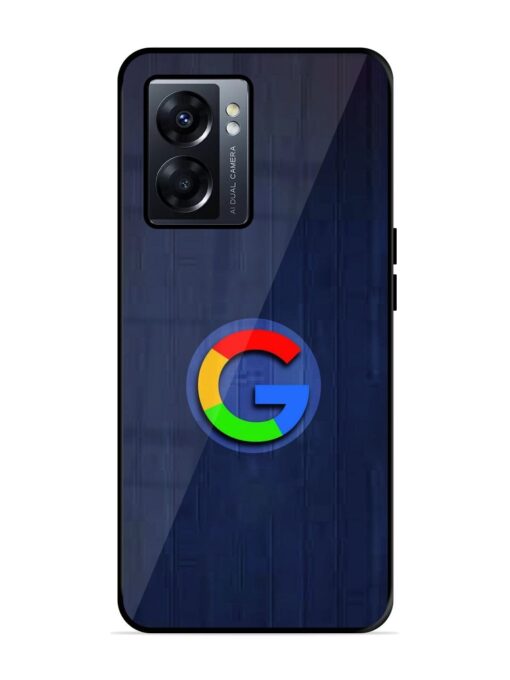 Google Logo Printed Glossy Metal TPU Phone Cover for Oppo K10 (5G) Zapvi