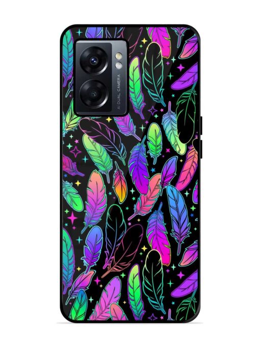 Bright Multi Colored Seamless Glossy Metal Phone Cover for Oppo K10 (5G) Zapvi