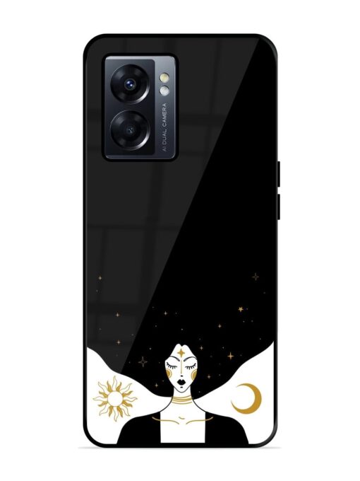 Mystical Vector Vintage Glossy Metal TPU Phone Cover for Oppo K10 (5G) Zapvi