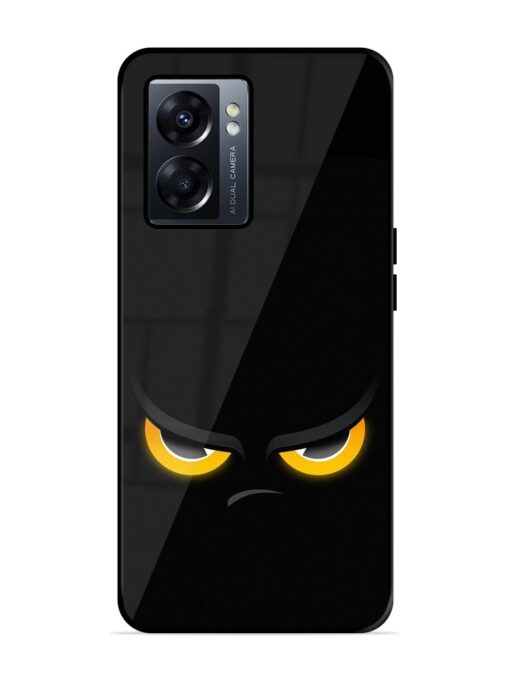 Scary Yellow Eye Glossy Metal TPU Phone Cover for Oppo K10 (5G) Zapvi