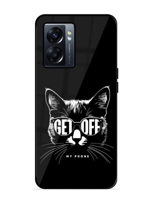 Get Off Glossy Metal TPU Phone Cover for Oppo K10 (5G) Zapvi