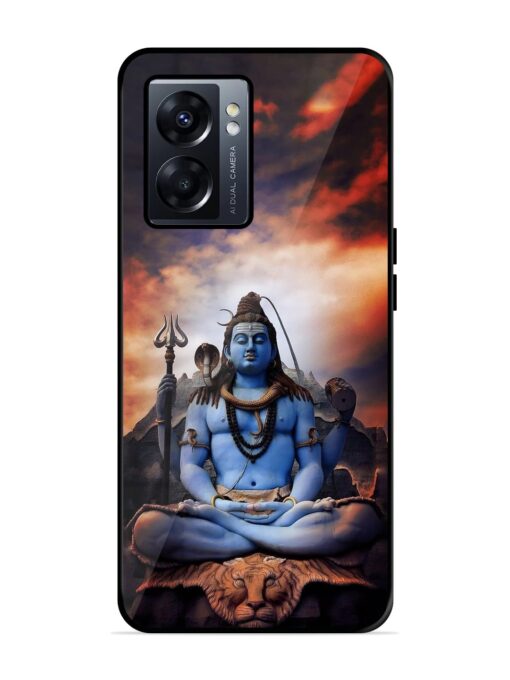 Jai Jai Shiv Glossy Metal Phone Cover for Oppo K10 (5G) Zapvi