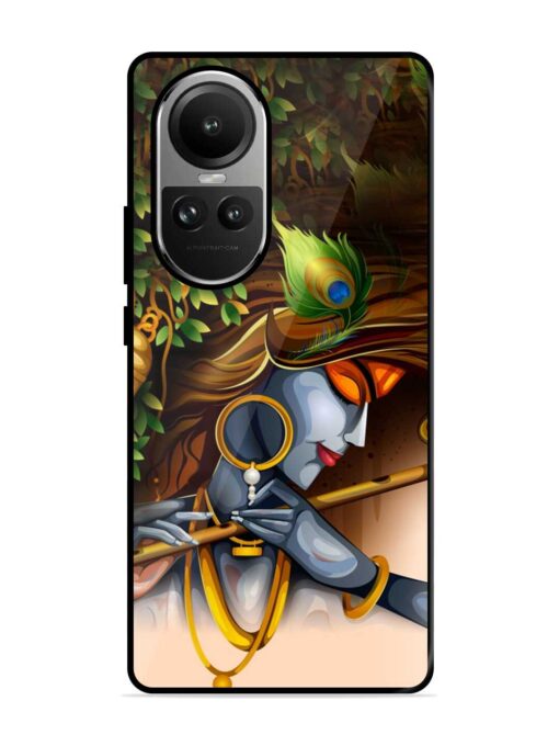 Krishna Glossy Metal Phone Cover for Oppo Reno 10 (5G) Zapvi