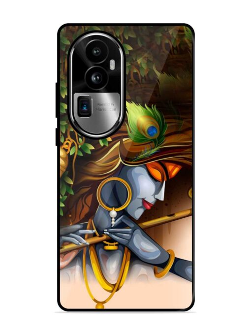 Krishna Glossy Metal Phone Cover for Oppo Reno 10 Pro Plus (5G) Zapvi