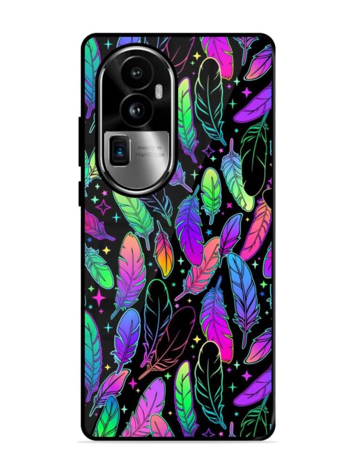 Bright Multi Colored Seamless Glossy Metal Phone Cover for Oppo Reno 10 Pro Plus (5G) Zapvi