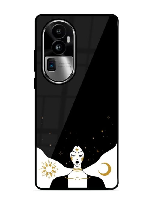 Mystical Vector Vintage Glossy Metal TPU Phone Cover for Oppo Reno 10 Pro Plus (5G) Zapvi