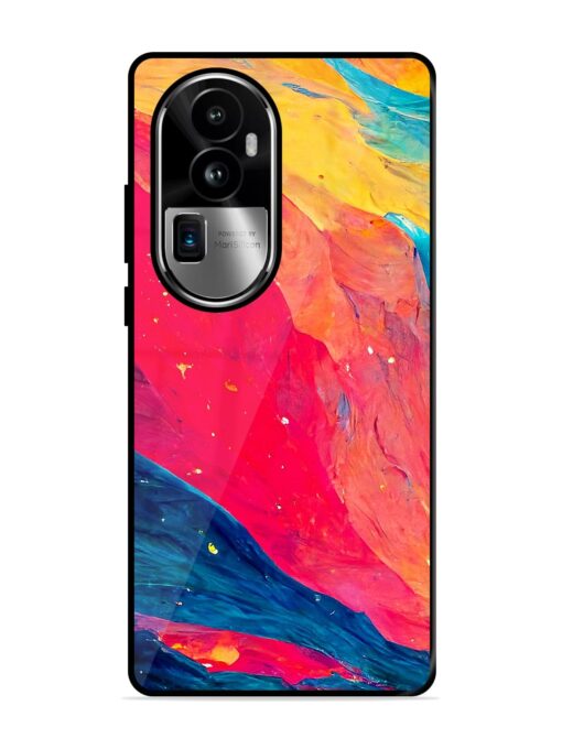 Starry Night Glossy Metal Phone Cover for Oppo Reno 10 Pro Plus (5G) Zapvi