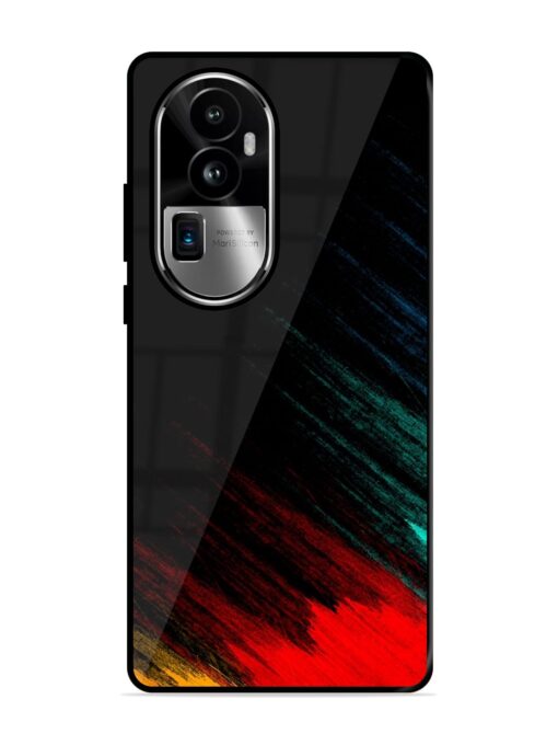 Color Pattern Glossy Metal Phone Cover for Oppo Reno 10 Pro Plus (5G) Zapvi