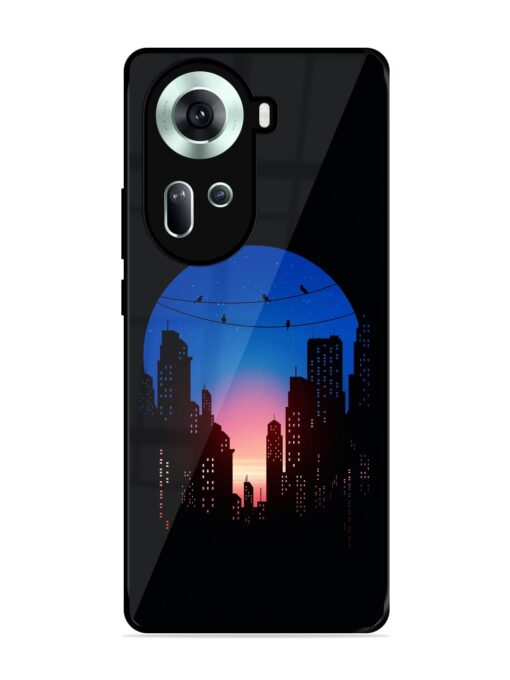 Minima City Vibe Glossy Metal Phone Cover for Oppo Reno 11 (5G) Zapvi