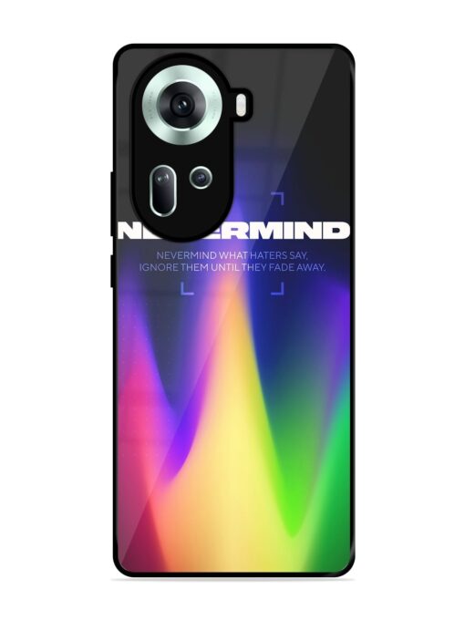 Nevermind Glossy Metal Phone Cover for Oppo Reno 11 (5G) Zapvi