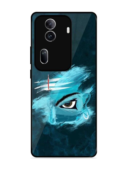 Lord Shiva Glossy Metal Phone Cover for Oppo Reno 11 Pro (5G) Zapvi