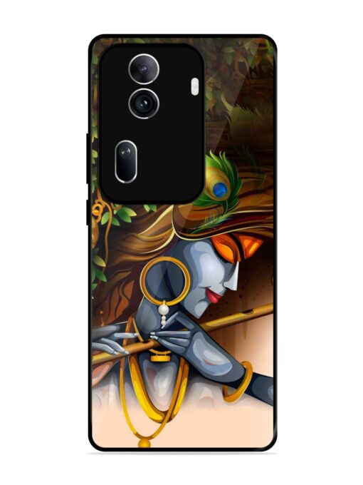 Krishna Glossy Metal Phone Cover for Oppo Reno 11 Pro (5G) Zapvi