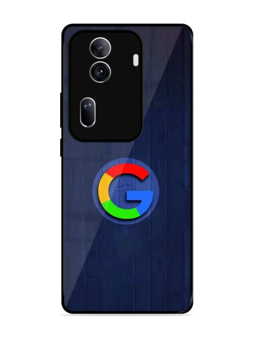 Google Logo Printed Glossy Metal TPU Phone Cover for Oppo Reno 11 Pro (5G) Zapvi