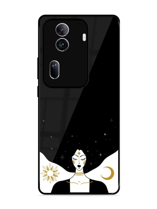 Mystical Vector Vintage Glossy Metal TPU Phone Cover for Oppo Reno 11 Pro (5G) Zapvi