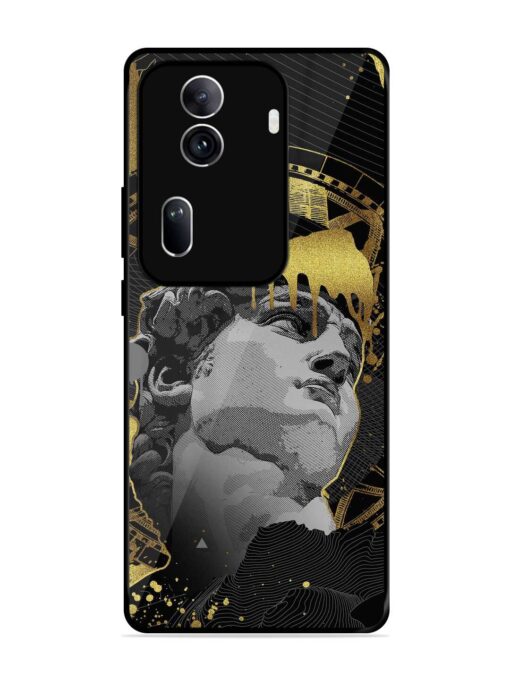 Roman Face Glossy Metal Phone Cover for Oppo Reno 11 Pro (5G) Zapvi