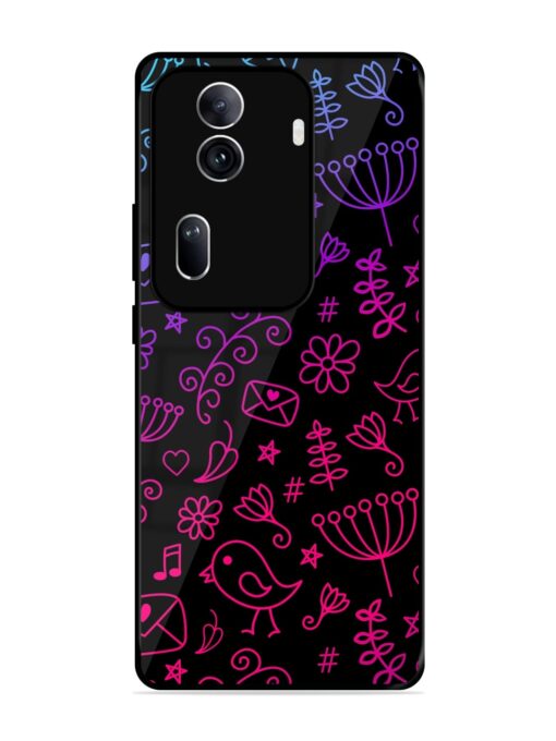 Cool Girly Glossy Metal Phone Cover for Oppo Reno 11 Pro (5G)