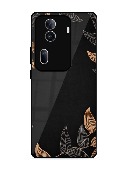 Foliage Art Glossy Metal Phone Cover for Oppo Reno 11 Pro (5G) Zapvi