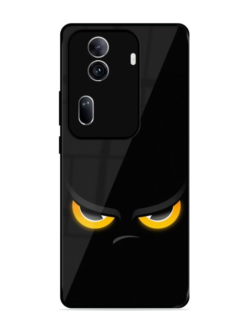 Cartoon Eye Glossy Metal Phone Cover for Oppo Reno 11 Pro (5G) Zapvi