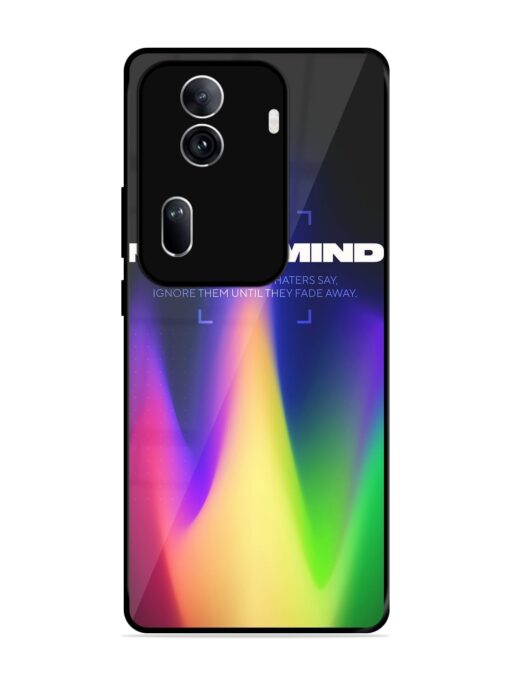 Nevermind Glossy Metal Phone Cover for Oppo Reno 11 Pro (5G) Zapvi