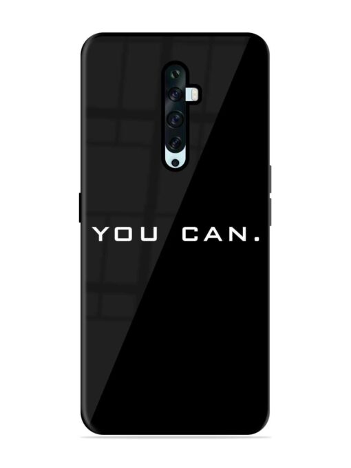 You Can Glossy Metal Phone Cover for Oppo Reno 2F