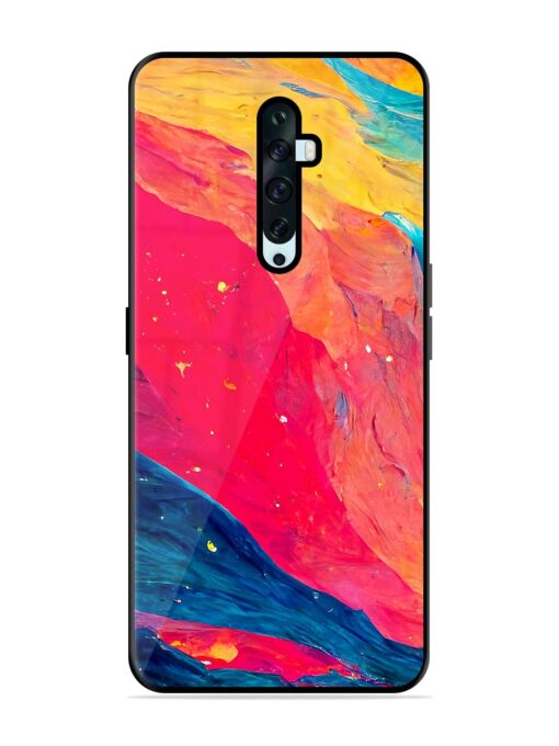 Starry Night Glossy Metal Phone Cover for Oppo Reno 2F Zapvi