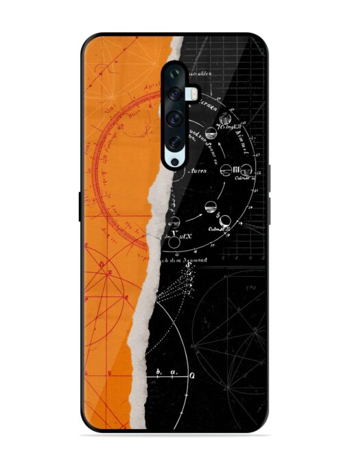 Planning Zoning Glossy Metal Phone Cover for Oppo Reno 2F