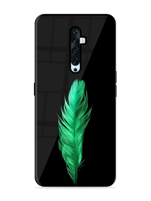 Feather Texture Glossy Metal Phone Cover for Oppo Reno 2F Zapvi