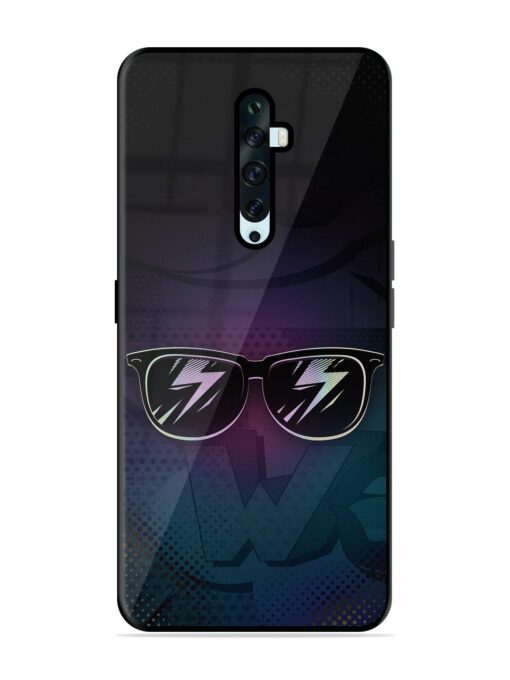 Sunmetales Art Glossy Metal Phone Cover for Oppo Reno 2F