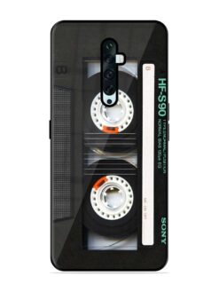 Sony Hf-S90 Cassette Glossy Metal Phone Cover for Oppo Reno 2Z