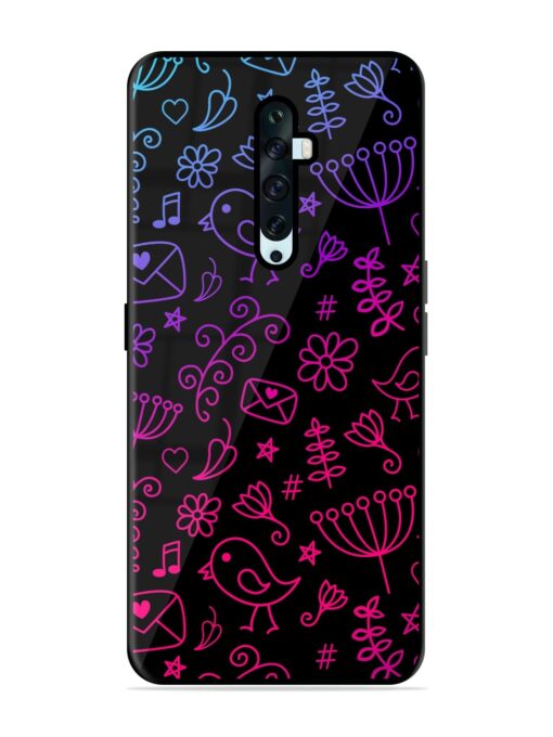 Cool Girly Glossy Metal Phone Cover for Oppo Reno 2Z Zapvi