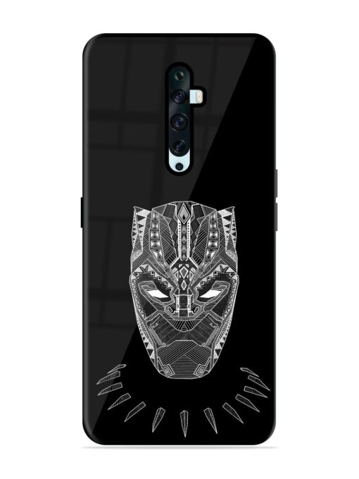 Fictional Art Glossy Metal Phone Cover for Oppo Reno 2Z