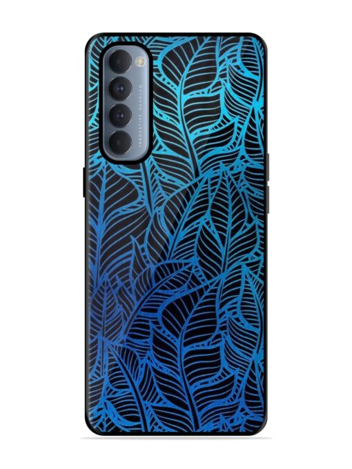 Decorative Topical Glossy Metal Phone Cover for Oppo Reno 4 Pro Zapvi