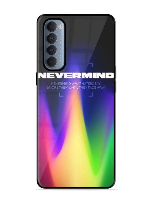 Nevermind Glossy Metal Phone Cover for Oppo Reno 4 Pro