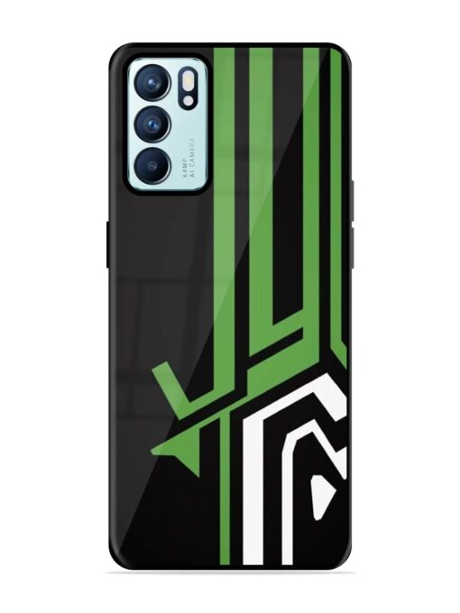 Kamen Rider Glossy Metal Phone Cover for Oppo Reno 6 (5G)