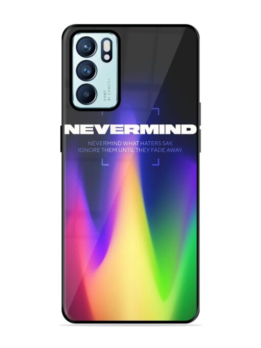 Nevermind Glossy Metal Phone Cover for Oppo Reno 6 (5G) Zapvi