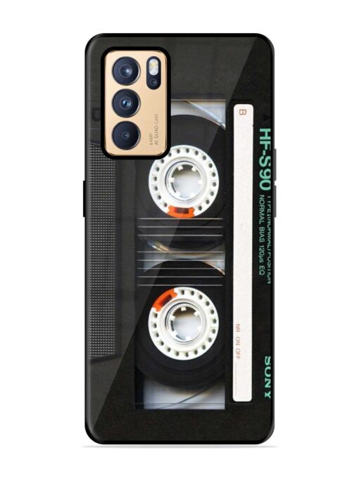 Sony Hf-S90 Cassette Glossy Metal Phone Cover for Oppo Reno 6 Pro (5G) Zapvi