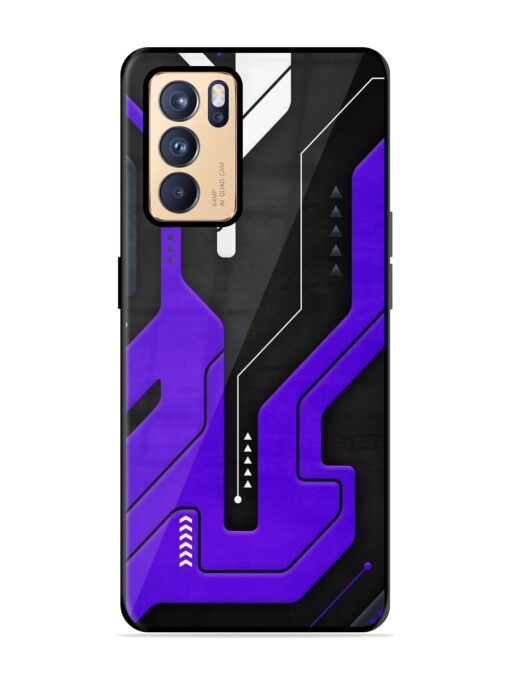 Dreamwalker N Art Glossy Metal Phone Cover for Oppo Reno 6 Pro (5G) Zapvi