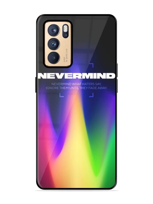 Nevermind Glossy Metal Phone Cover for Oppo Reno 6 Pro (5G) Zapvi