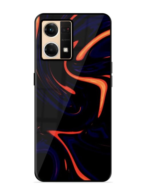 Super Amoled Glossy Metal Phone Cover for Oppo Reno 7 (4G) Zapvi