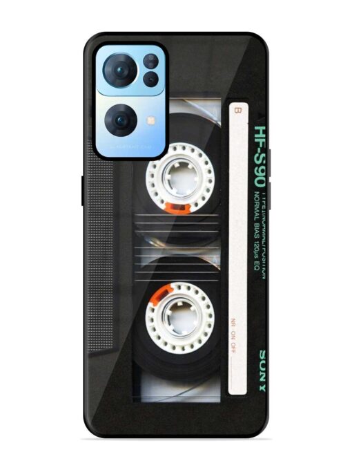 Sony Hf-S90 Cassette Glossy Metal Phone Cover for Oppo Reno 7 Pro (5G) Zapvi