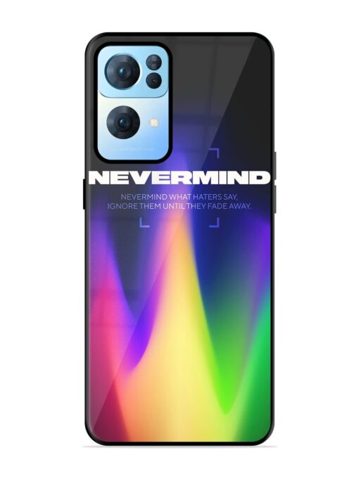 Nevermind Glossy Metal Phone Cover for Oppo Reno 7 Pro (5G)