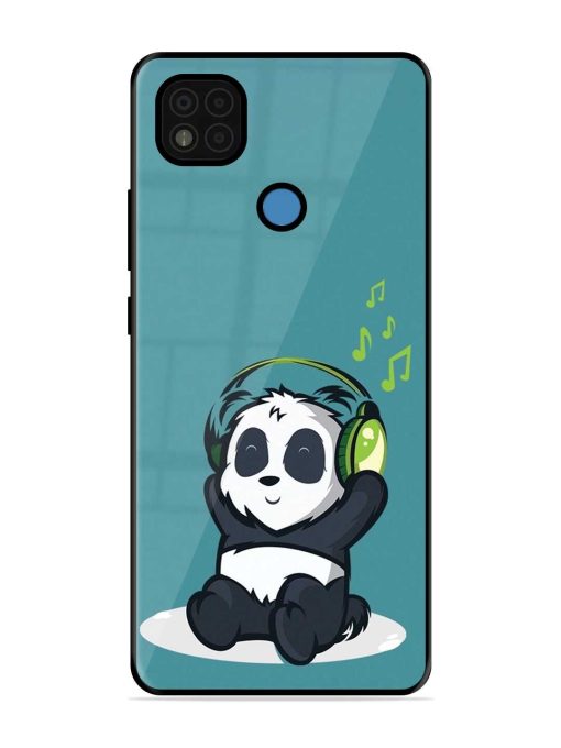 Music Panda Glossy Metal Phone Cover for Poco C31 Zapvi