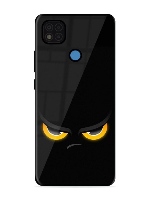 Scary Yellow Eye Glossy Metal TPU Phone Cover for Poco C31 Zapvi