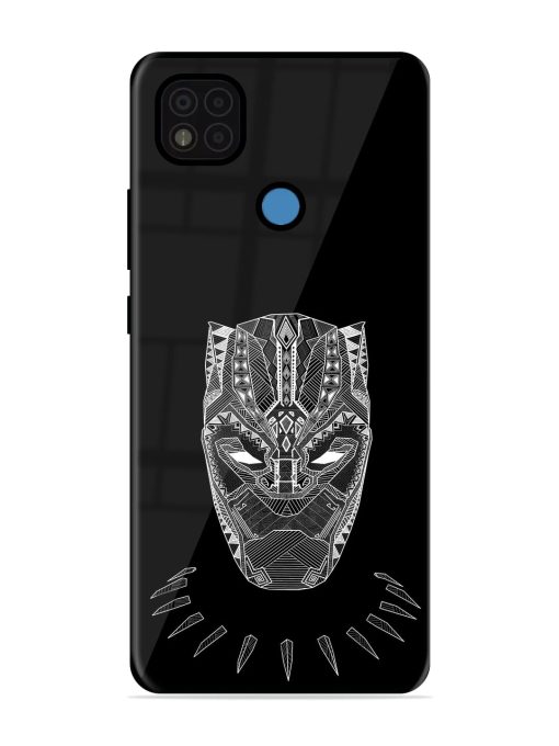 Fictional Art Glossy Metal Phone Cover for Poco C31 Zapvi