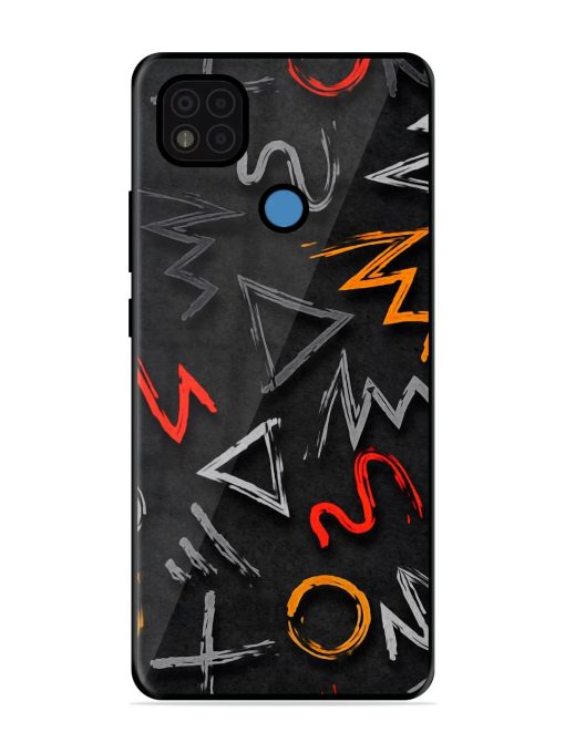 Grungy Graffiti Glossy Metal Phone Cover for Poco C31 Zapvi